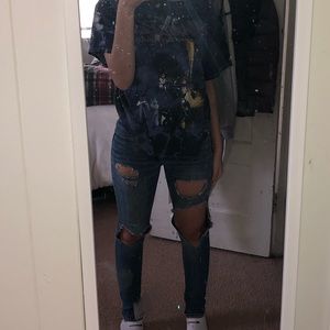 Ripped American Eagle Jeans